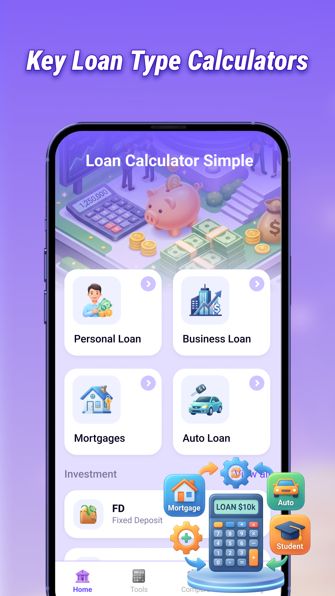 Loan Calculator Simple loan types
